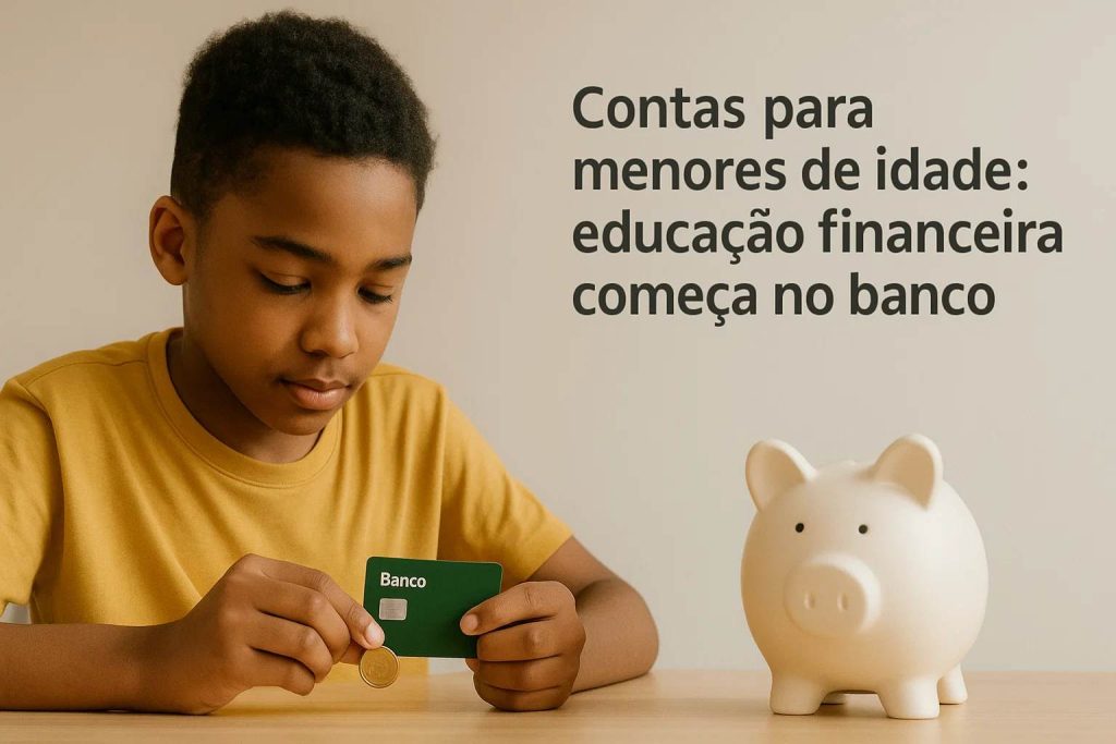 Como funcionam as contas para menores de idade: educação financeira começa no banco 2 8 1